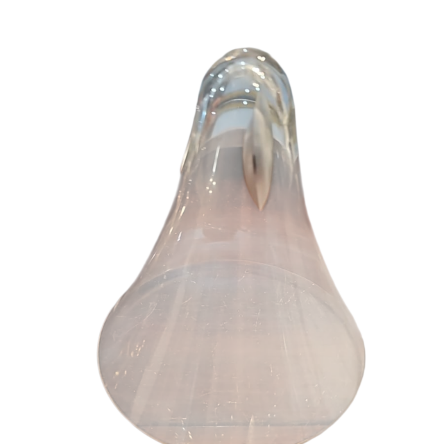 Decanter de cristal com lapidações