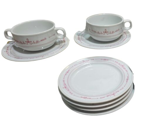 Conjunto de porcelana da Tailândia, bela arte, impecável estado