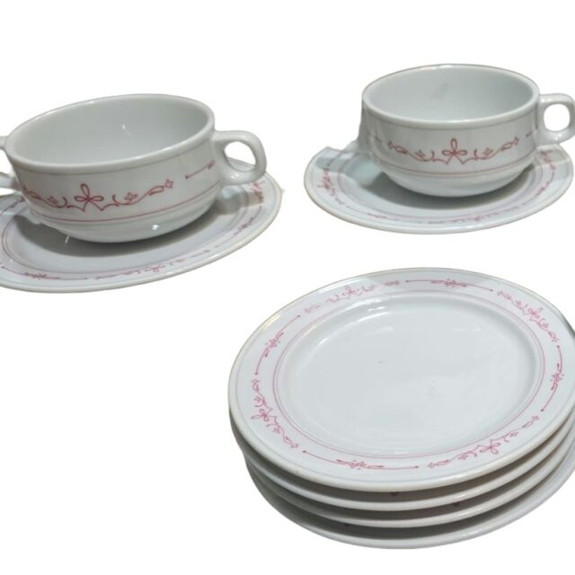 Conjunto de porcelana da Tailândia, bela arte, impecável estado