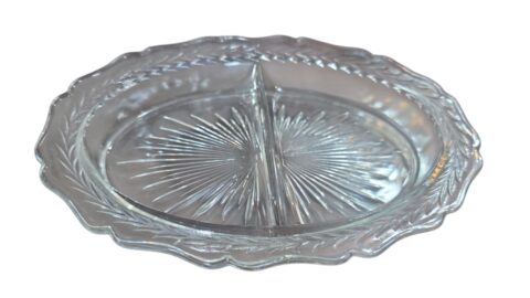 Elegante petisqueira em cristal