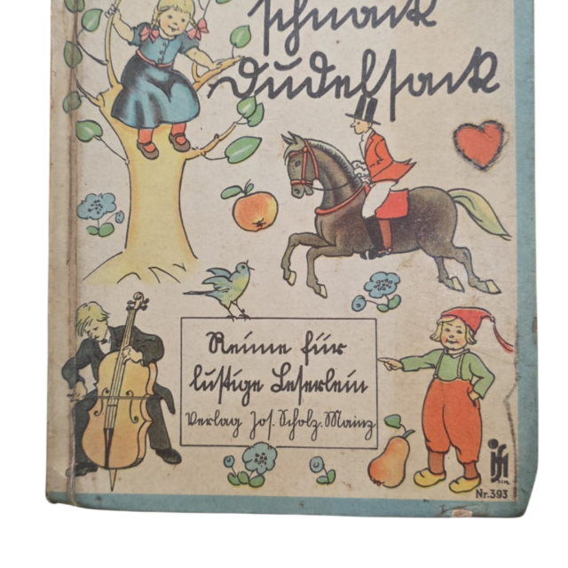 Antigo livro infantil alemão