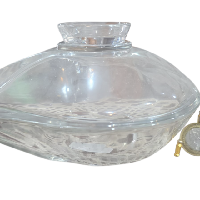 Elegante bomboniere de cristal