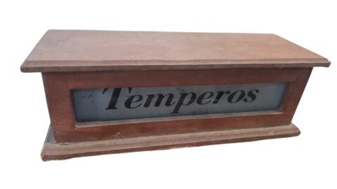 Porta temperos de MDF e vidro