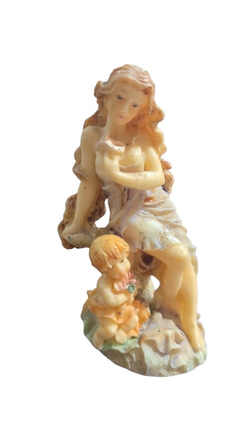 Bela escultura de resina