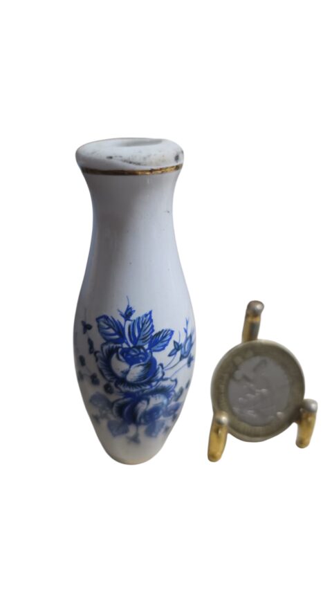 Antiga maçaneta de porcelana