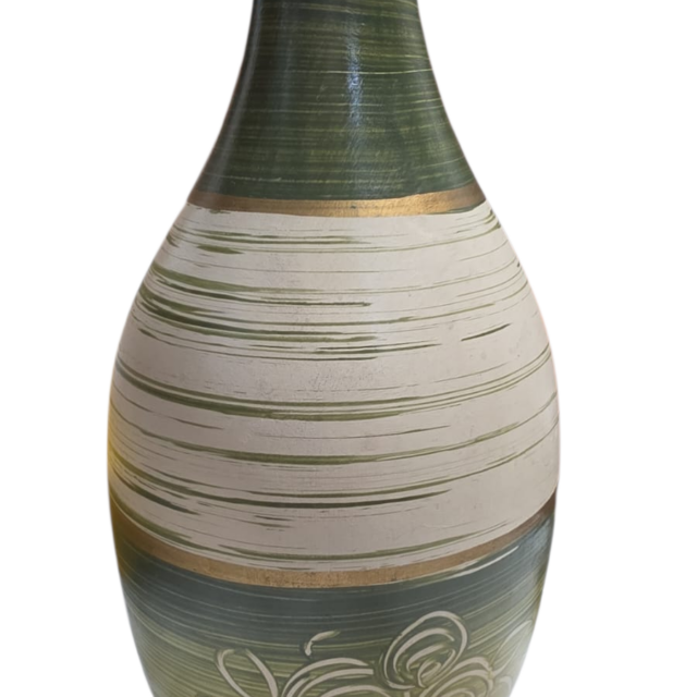 Vaso de cerâmica artesanal