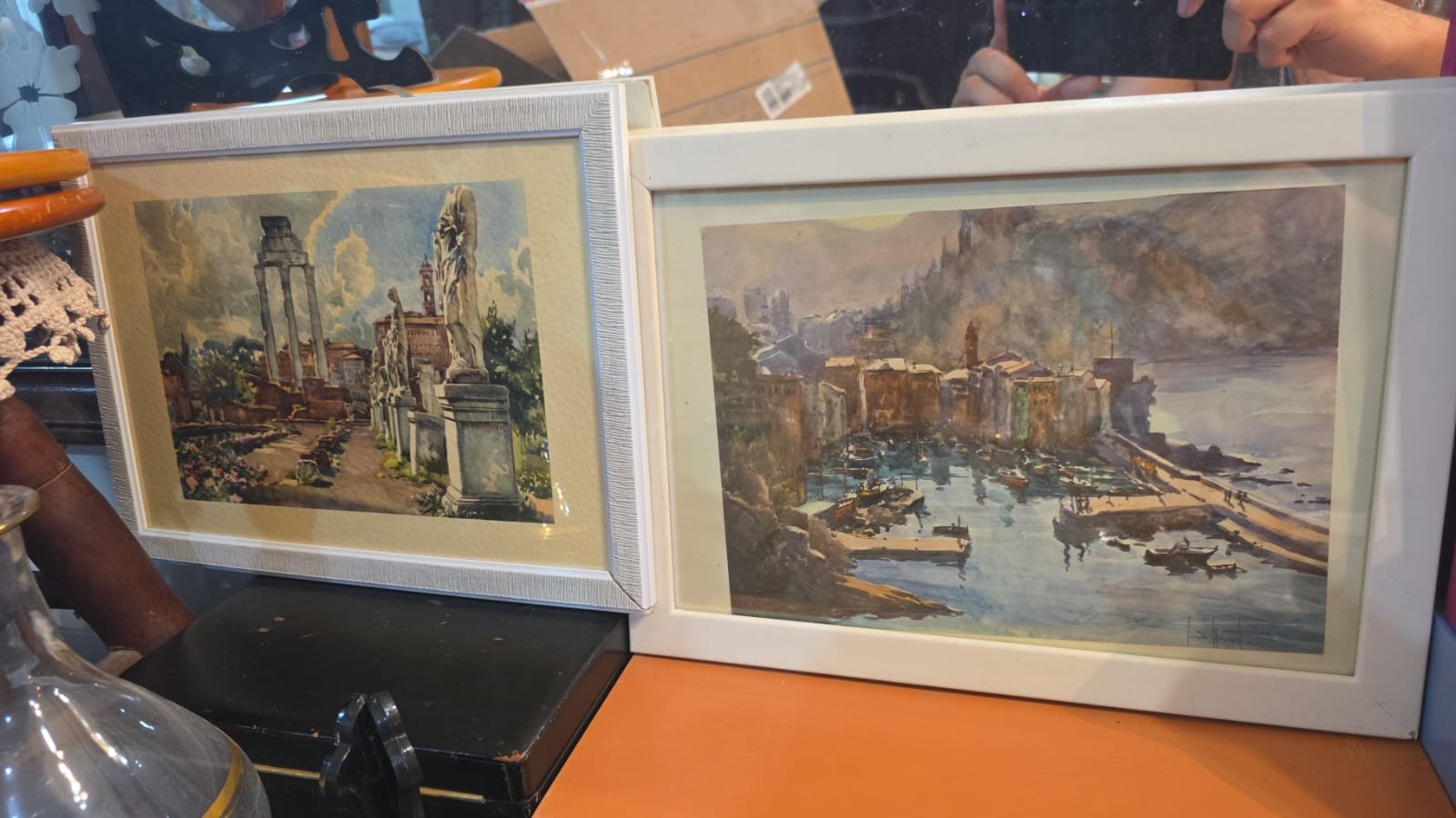 Par de quadros de parede com bela arte - Imagem 2