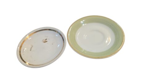 Par de pires de porcelana