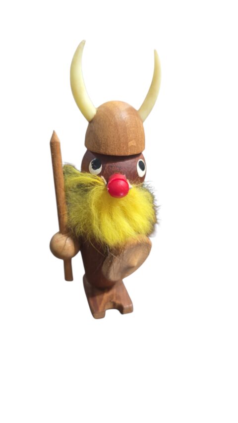 Viking de madeira artesanal