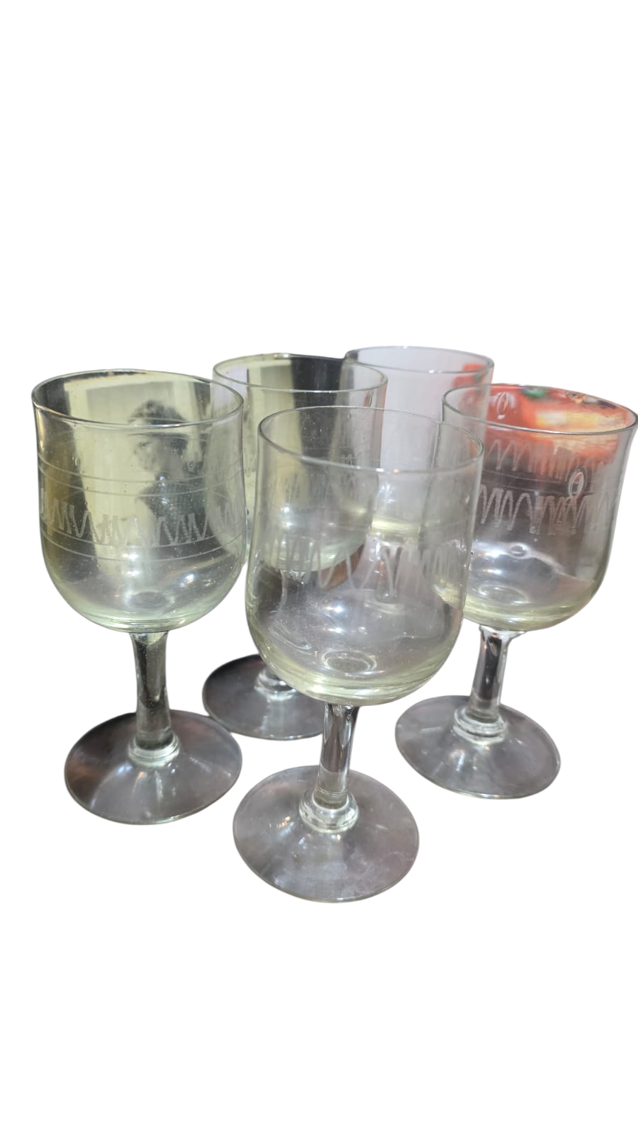 Taças de cristal estilo Saint Louis, provavelmente francesas (valor unitário)