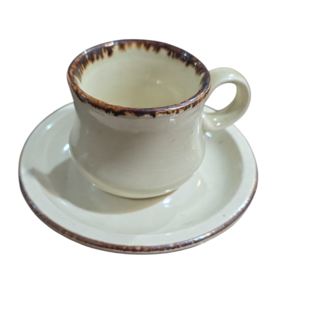 Elegante xícara de café escandinava