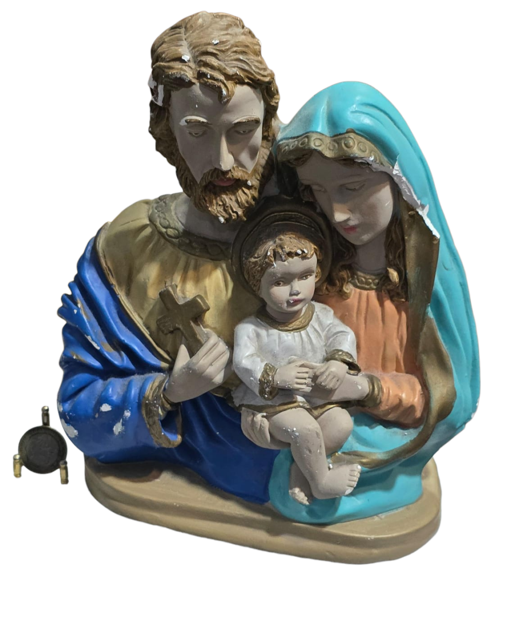 Imagem religiosa de gesso