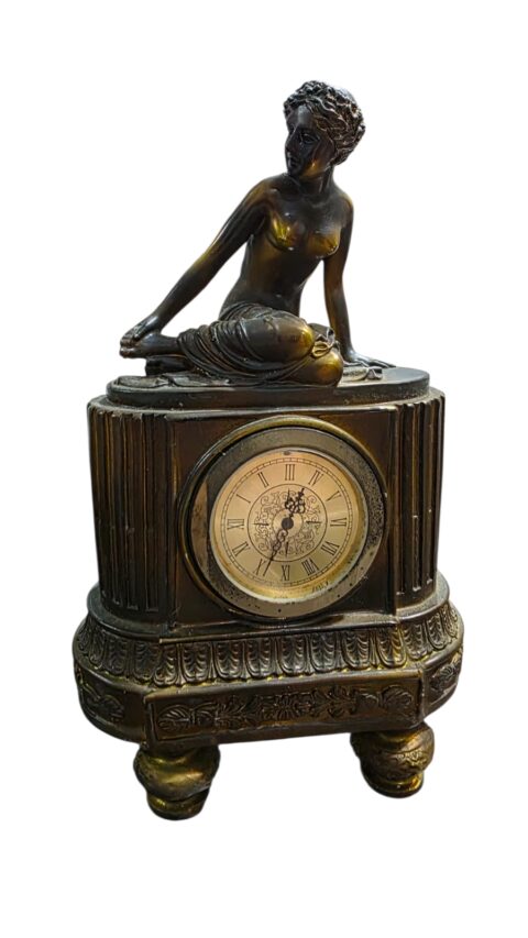 Elegante relógio de resina