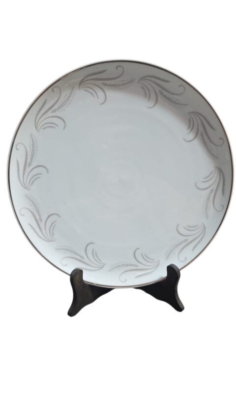 Belo prato de bolo de porcelana Schmidt
