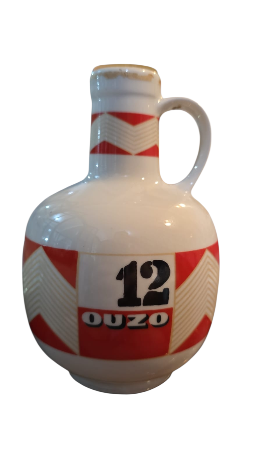 Antiga garrafa de louça grega, rara