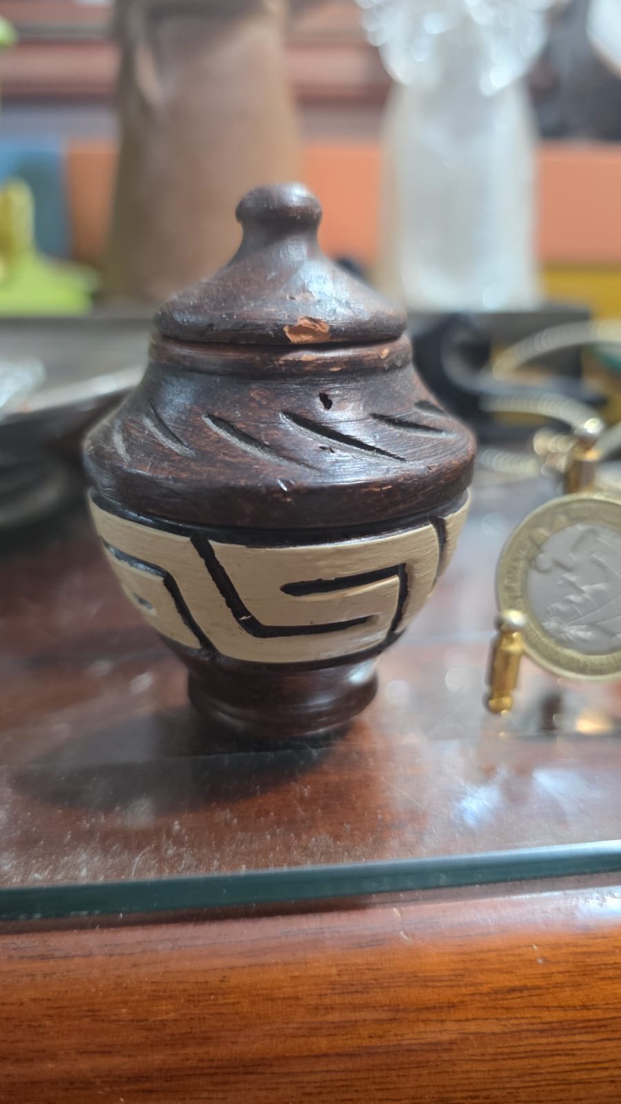 Antigo potiche Marajoara - Imagem 2