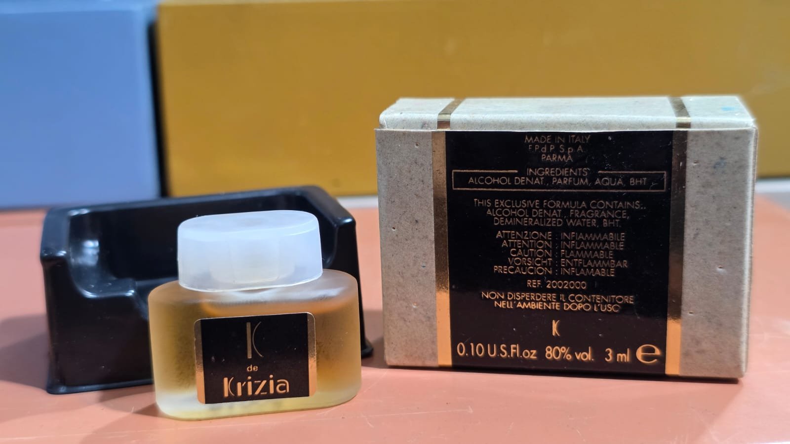 Raro perfume K de Krizia – Floral Aldeídico Clássico (1981) - Imagem 3