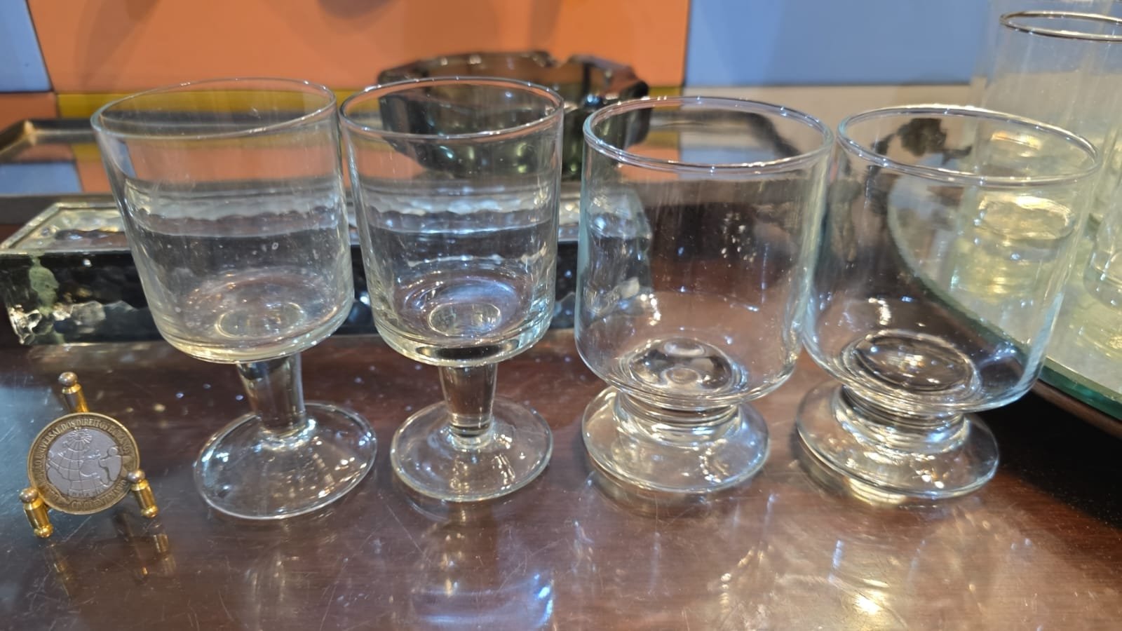 Quarteto de taças de cristal - Imagem 2