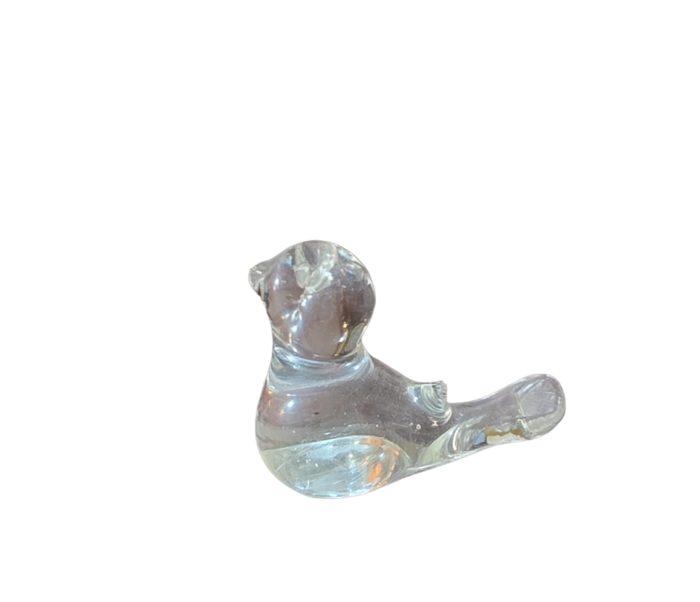 Ave decorativa de murano