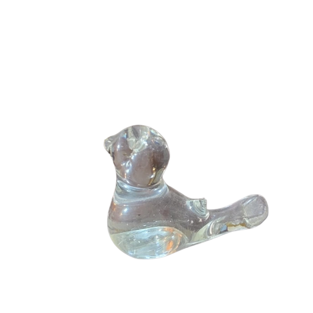 Ave decorativa de murano
