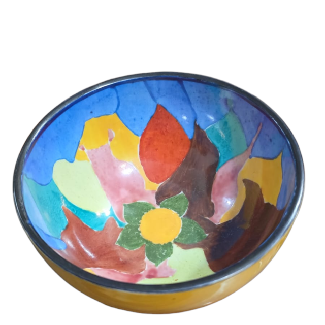 Lindo bowl de louça pintado a mão