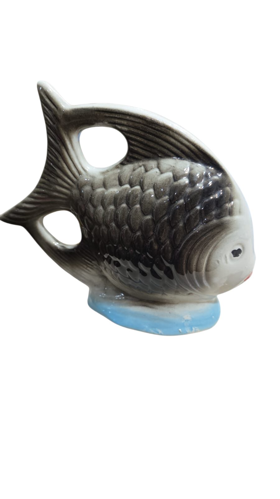 Decoração peixe de louça