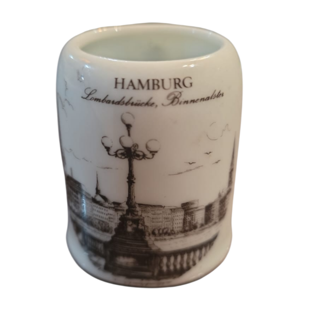 Pequena caneca alemã, KPM Bavaria