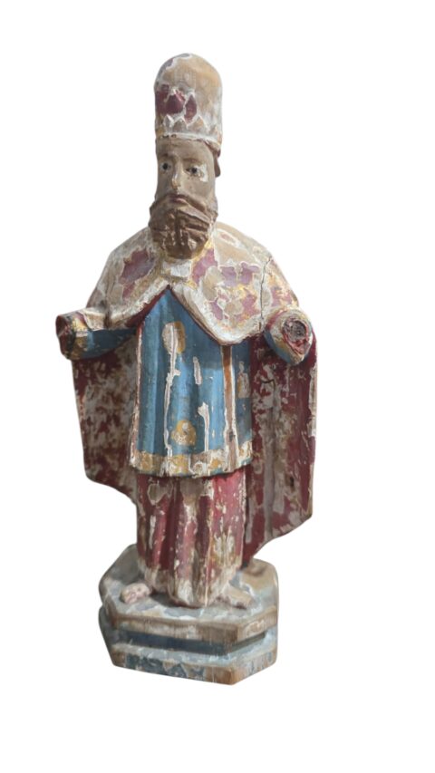 Imaginária, antiga arte sacra de madeira do século XVIII/XIX