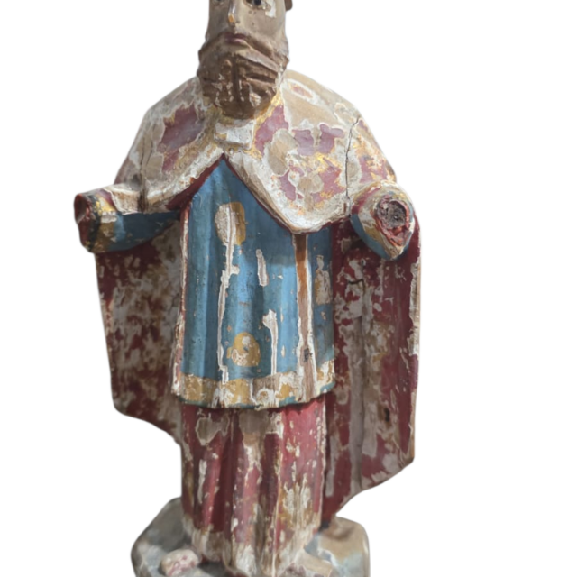 Imaginária, antiga arte sacra de madeira do século XVIII/XIX