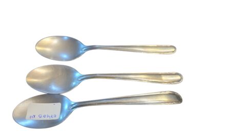 Trio de colheres Hércules inox