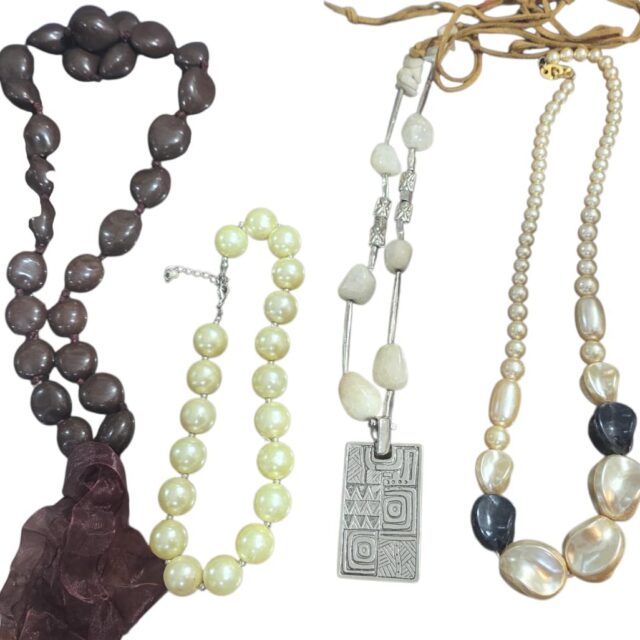 Lote de colares vintage