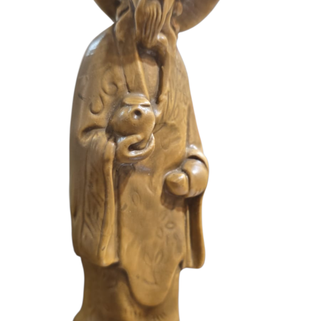 Antigas escultura oriental de porcelana