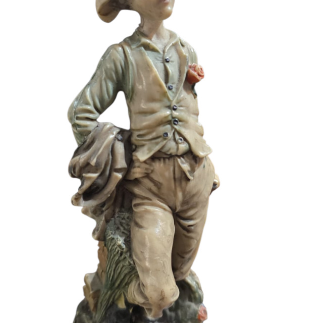 Bela e antiga escultura italiana