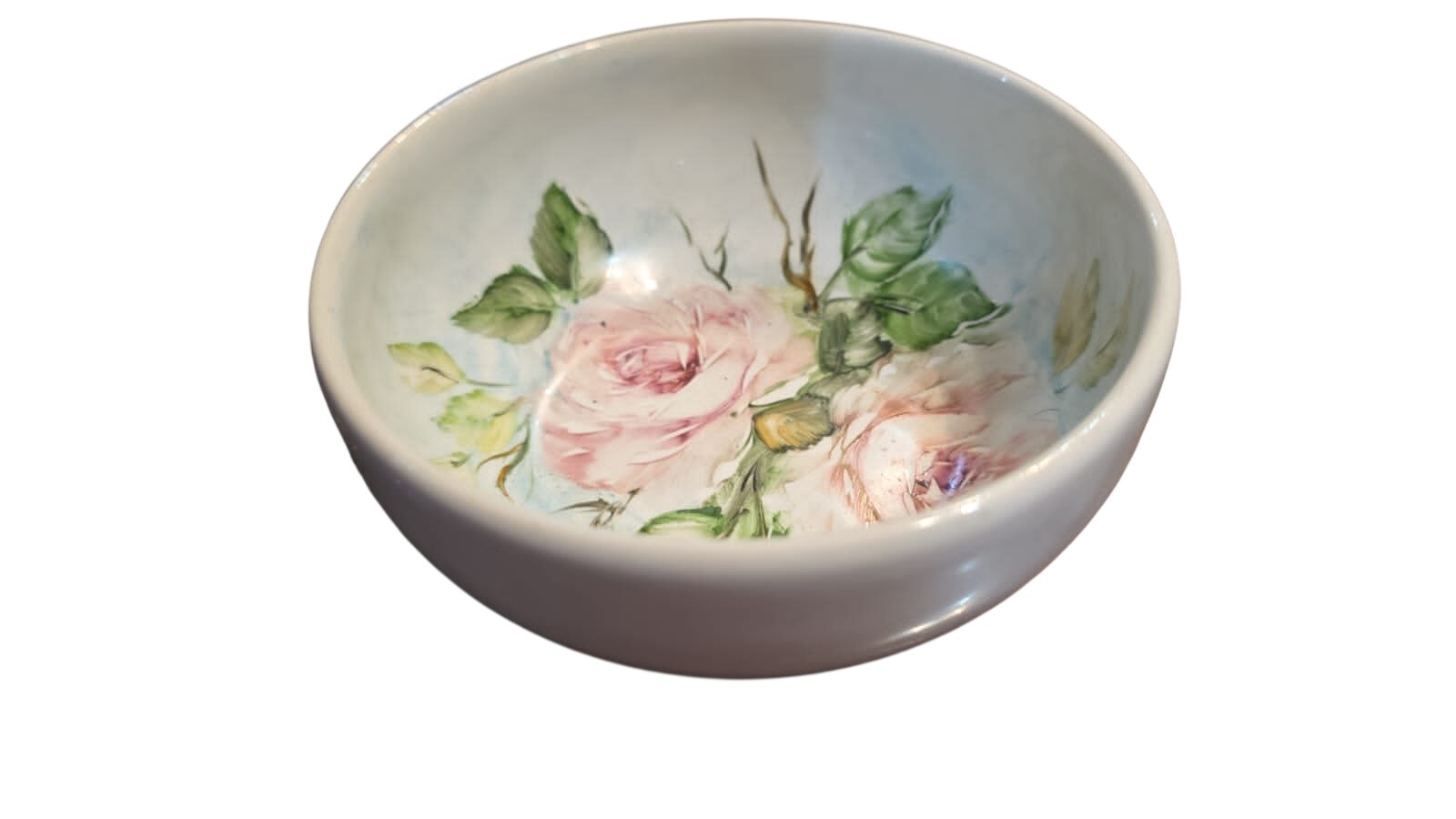 Bowl de porcelana pintado à mão
