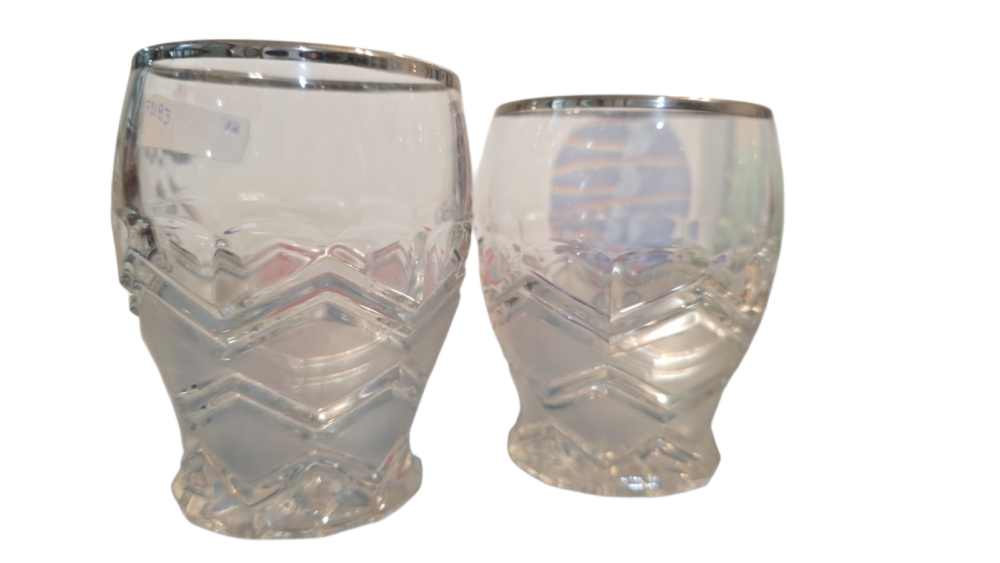 Copos de cristal