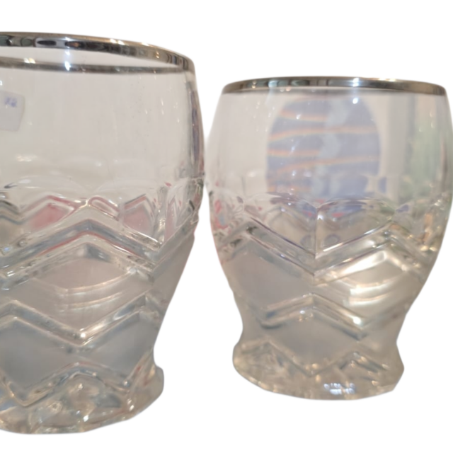 Copos de cristal