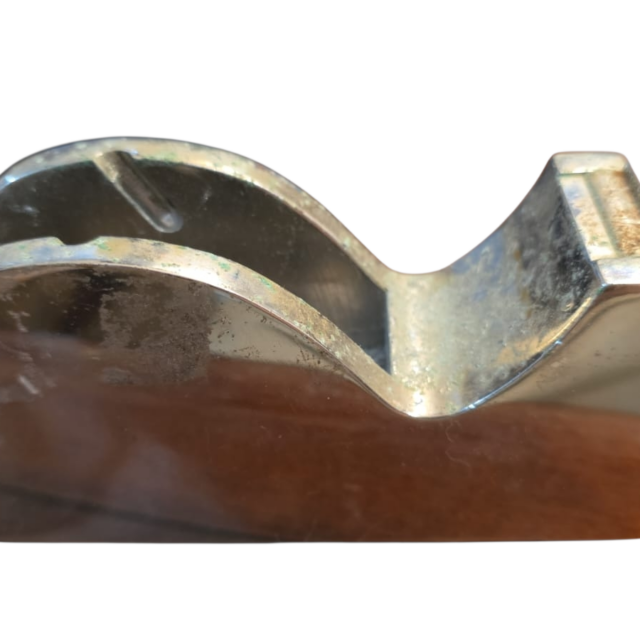 Antiga base de metal para durex