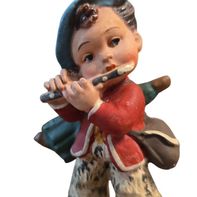 Escultura de resina ou porcelana pintada a mão