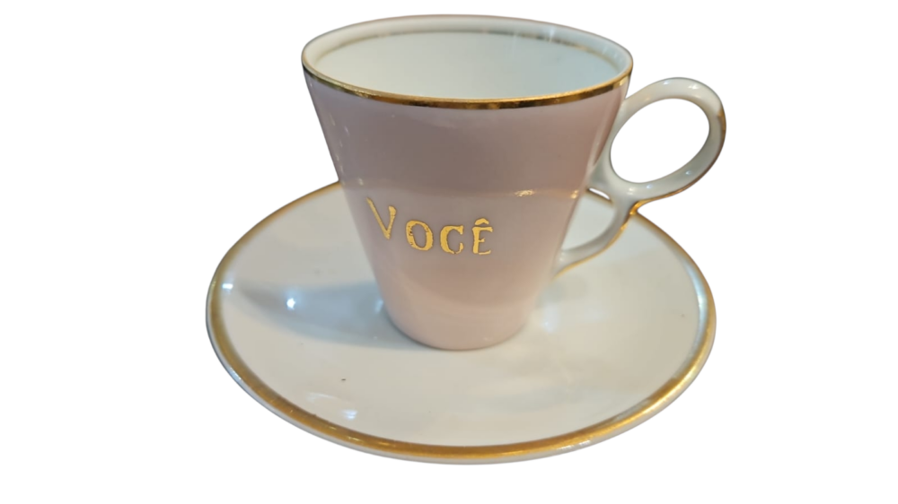 Diferenciada xícara de porcelana "Você"