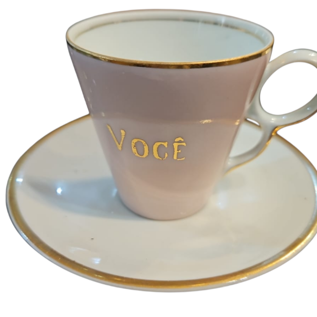 Diferenciada xícara de porcelana "Você"
