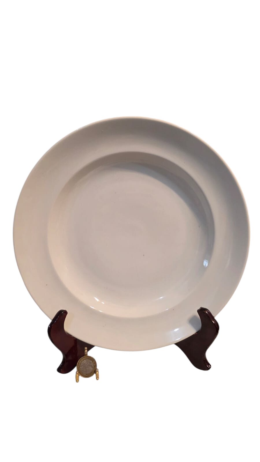 Grande prato de bolo em Porcelana Real