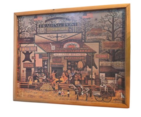 Quadro com antigo poster