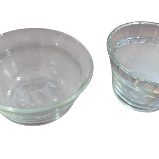 Par de ambos pyrex, americanos