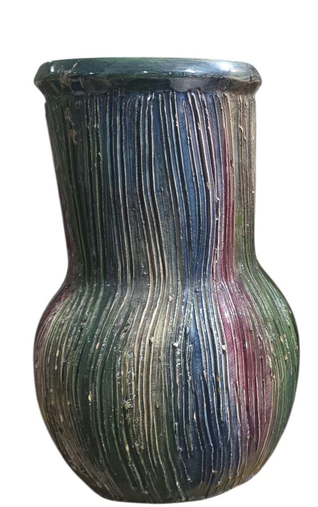 Vaso antigo grande, feito a mão
