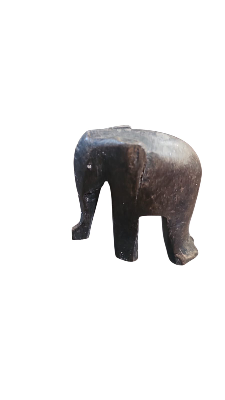 Elefante em madeira de lei escura