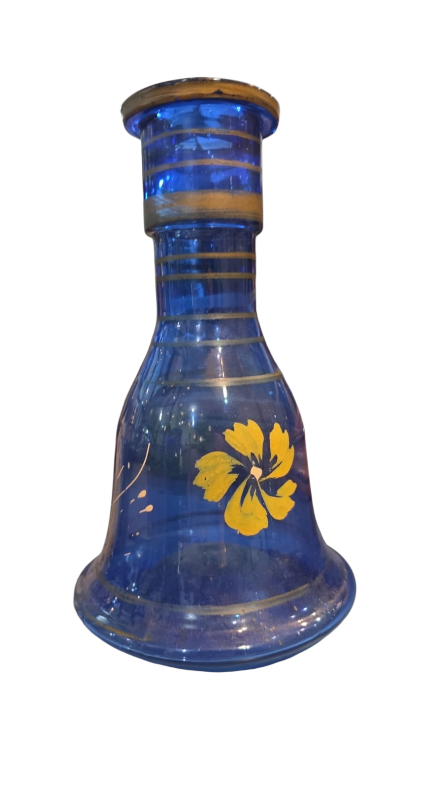 Garrafa/Vaso azul cobalto