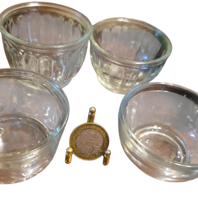 Quarteto bowls de vidro