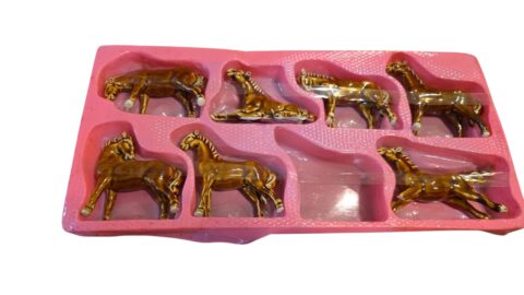 Lote de esculturas de porcelana japonesas