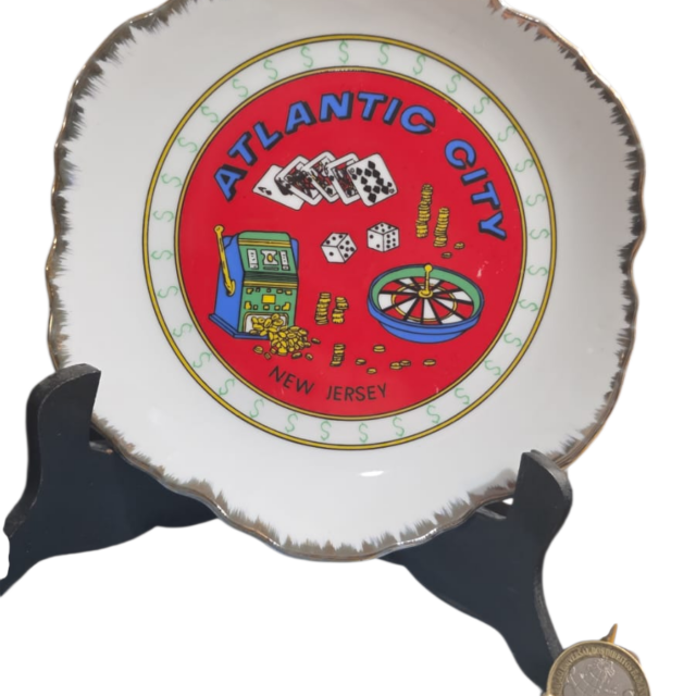 Antiga porcelana americana de pendurar