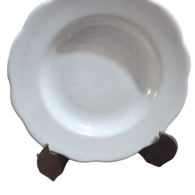 Prato fundo de porcelana